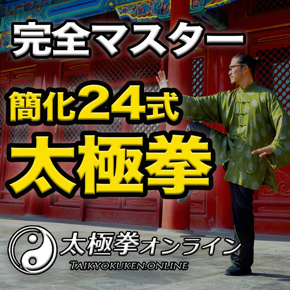 完全マスター 簡化24式太極拳DVD【2枚組】